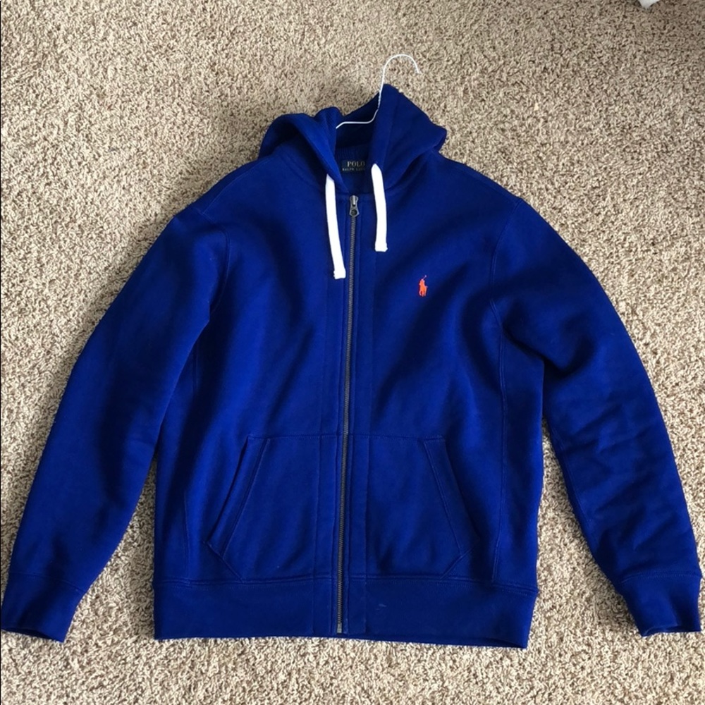 Men’s Polo Zip Up Hoodie
